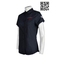 R181 embroidered logo blouse tailor made R181 embroidered logo blouse tailor made